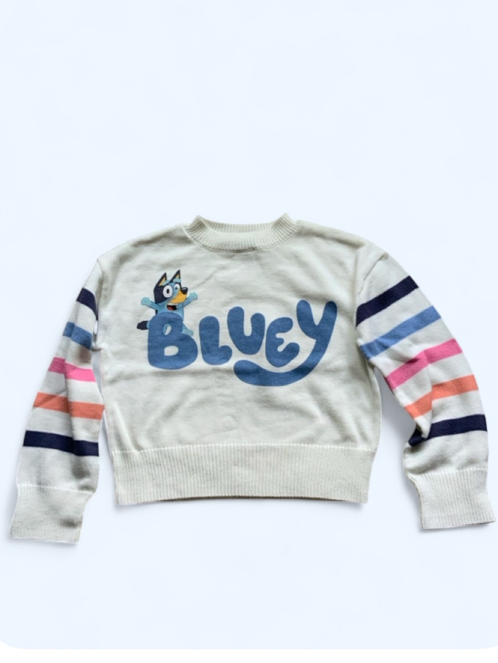 Bluey Pull Over Sweater Girls XS 4/5